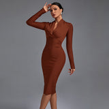 Hulda - Langärmliges Kleid