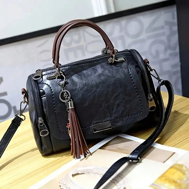 Julia - Tasche aus strukturiertem Leder