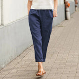 Bettina - Weite Hosen mit Taschen