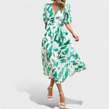 Dorle - Elegantes Midikleid mit floralem Muster