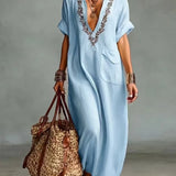 Else - Maxikleid im Boho-Stil mit Blumenmuster