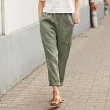 Bettina - Weite Hosen mit Taschen