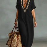 Else - Maxikleid im Boho-Stil mit Blumenmuster