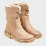 Isolde - Damenstiefel aus wasserdichtem Leder mit Wollfutter