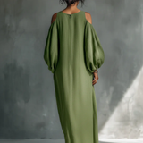 Elsbeth - Maxikleid mit schulterfreien Trägern