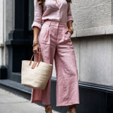 Astrid - Look Casual Chic Rosa