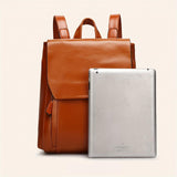 Ingeborg - Vintage gepolsterter Rucksack