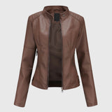 Gerburg - Elegante Lederjacke für Frauen