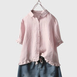 Erna - Elegante & Raffinierte Bluse