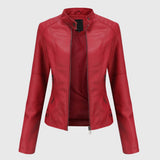 Gerburg - Elegante Lederjacke für Frauen