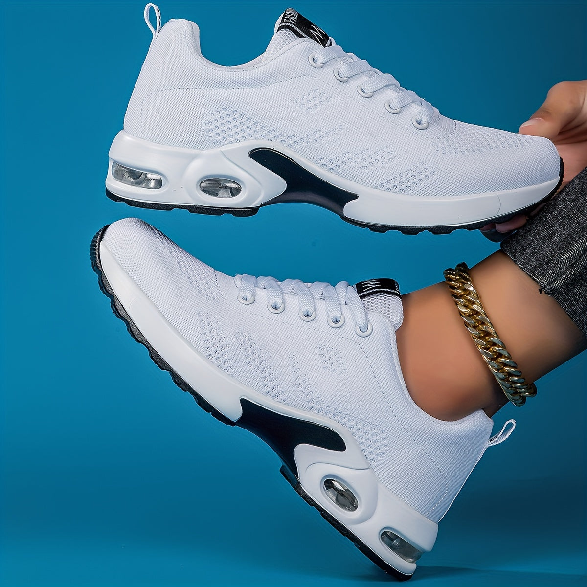 Britta - Atmungsaktive, rutschfeste Luftpolster-Sneaker