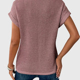 Claudia - Elegante Bluse mit Rundhalsausschnitt