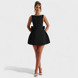 Elsa - Mini Kleid mit Perlen