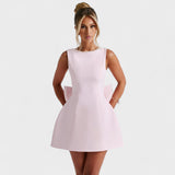 Elsa - Mini Kleid mit Perlen