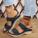 Cornelia - Komfortable Keil-Sandalen