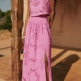 Bettina - Set Rosa aus Spitze