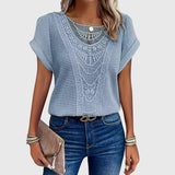 Hanna - Elegante Bluse im Ibiza-Stil