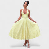 Ernestine - Midi-Kleid mit Korsett