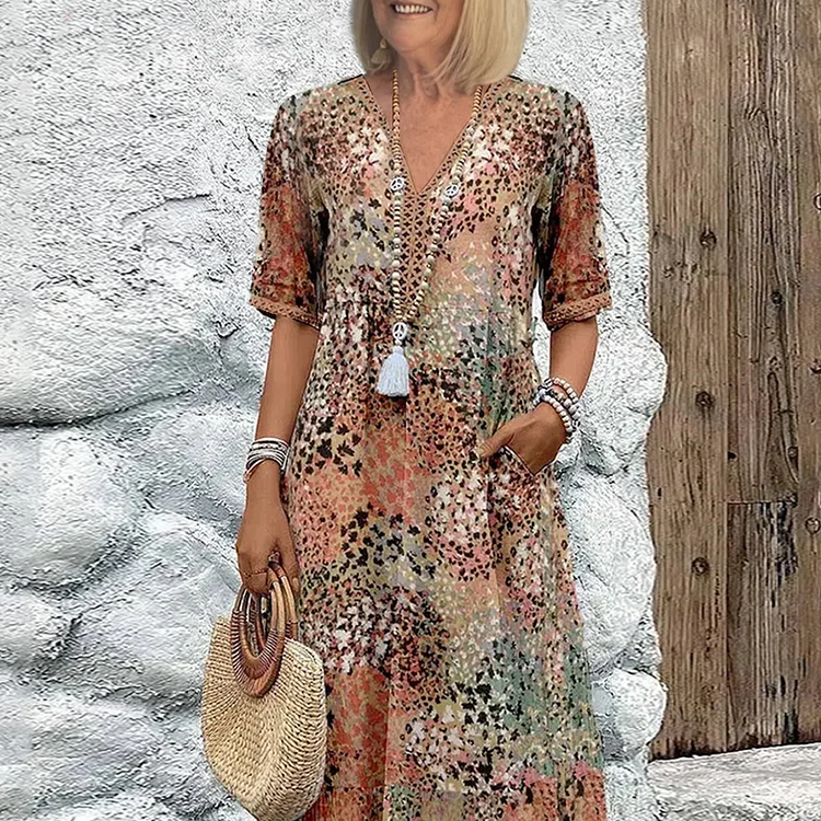 Verena - Midi Kleid für Damen