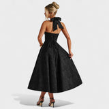 Leonore - Midikleid mit Textur