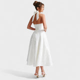 Leonore - Midikleid mit Textur