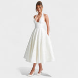 Leonore - Midikleid mit Textur