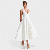 Leonore - Midikleid mit Textur