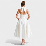 Leonore - Midikleid mit Textur