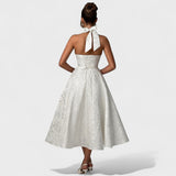 Leonore - Midikleid mit Textur