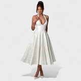 Leonore - Midikleid mit Textur