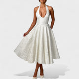 Leonore - Midikleid mit Textur