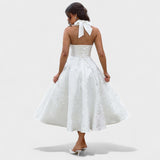 Leonore - Midikleid mit Textur