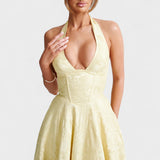 Leonore - Midikleid mit Textur