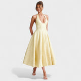 Leonore - Midikleid mit Textur