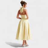 Leonore - Midikleid mit Textur