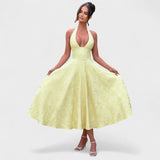 Leonore - Midikleid mit Textur