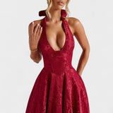 Leonore - Midikleid mit Textur