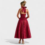 Leonore - Midikleid mit Textur