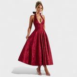 Leonore - Midikleid mit Textur