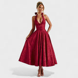 Leonore - Midikleid mit Textur