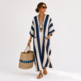 Jasmin - Kaftan Marineblau