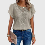 Hanna - Elegante Bluse im Ibiza-Stil