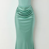 Helga - Lange Robe mit Korsett