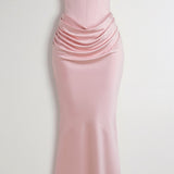 Helga - Lange Robe mit Korsett