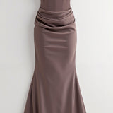 Helga - Lange Robe mit Korsett