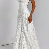 Adelheid - Lange Robe mit Korsett