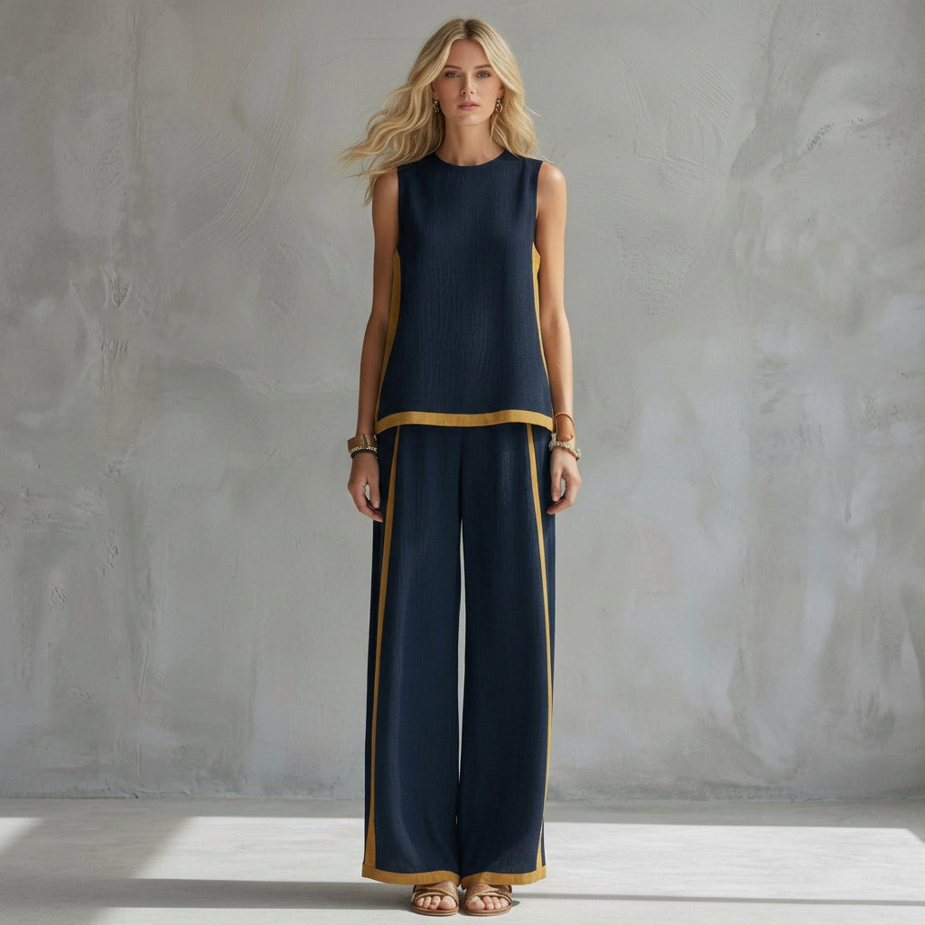 Andrea - Elegantes Leinenset