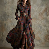 Britta - Hemdblusenkleid mit Gürtel