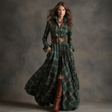 Britta - Hemdblusenkleid mit Gürtel