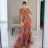 Bettina - Maxikleid mit Floralprint